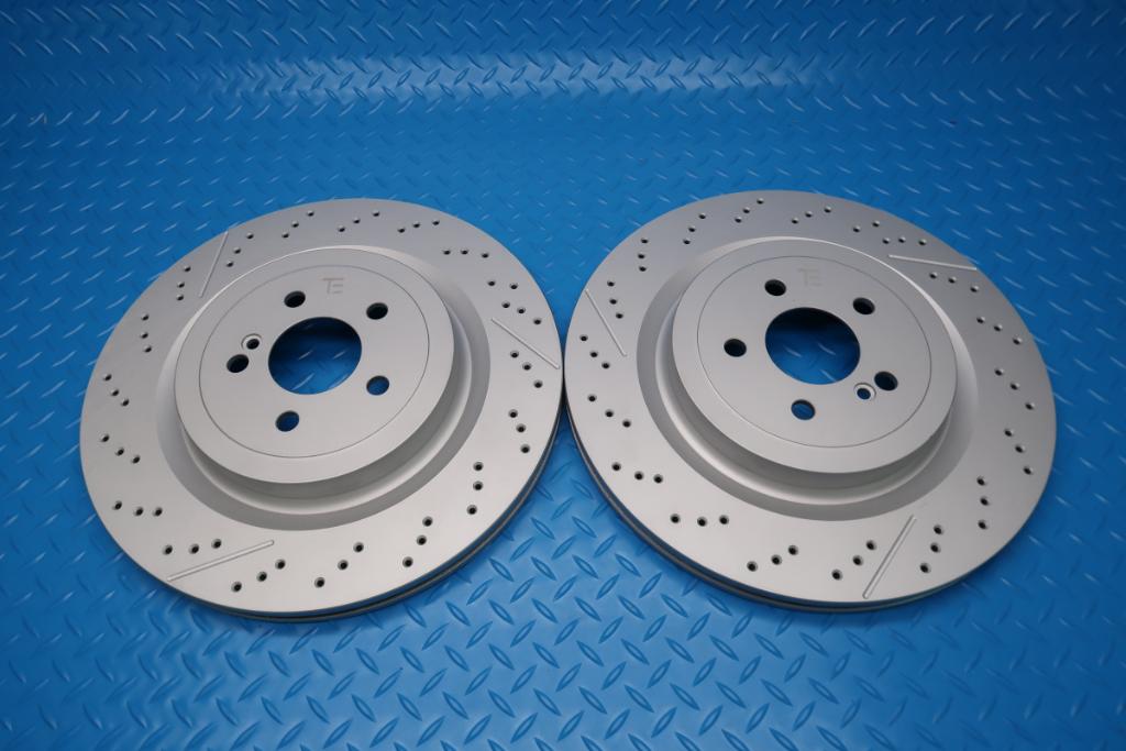 Mercedes Gt C63 Sl63 Sl65 rear brake disc rotors TopEuro #12968