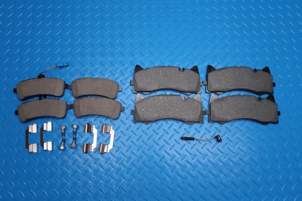Mercedes Gt front rear brake pads & rotors TopEuro #12962