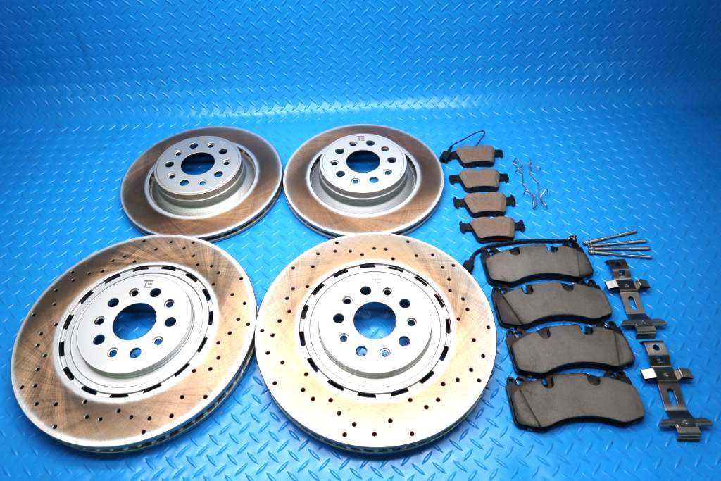 Maserati Levante front rear brake pads rotors TopEuro #13104