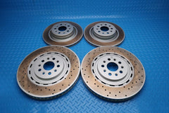 Maserati Levante front & rear brake disc rotors TopEuro #13103