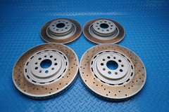 Maserati Levante front & rear brake disc rotors TopEuro #13103