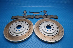 Maserati Levante front brake pads & rotors TopEuro #13102