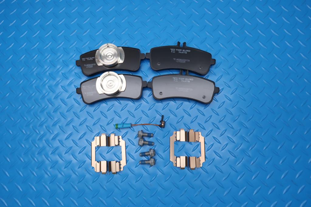 Mercedes S63 S65 C63 Amg rear brake pads Low Dust TopEuro #13062
