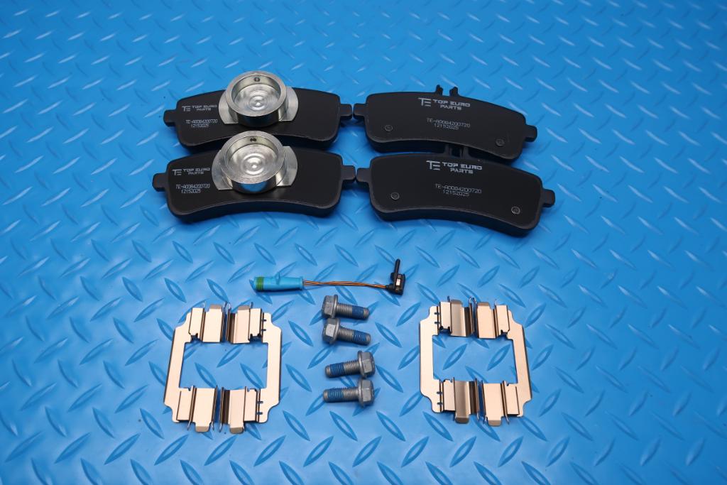 Mercedes S63 S65 C63 Amg rear brake pads Low Dust TopEuro #13062