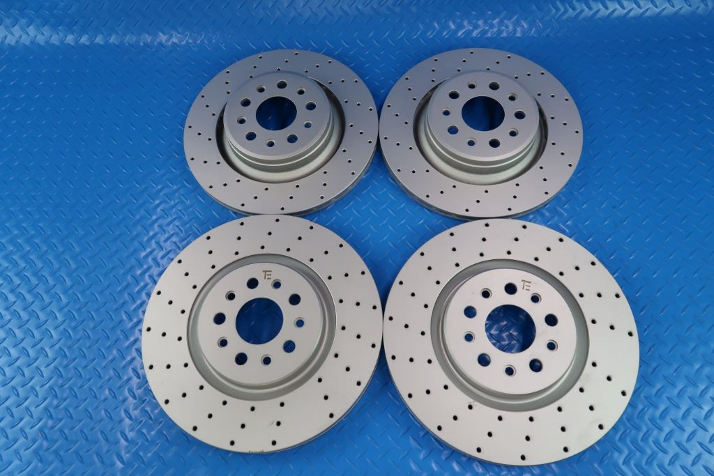 Maserati Levante front rear brake pads & rotors upgrade TopEuro #11162