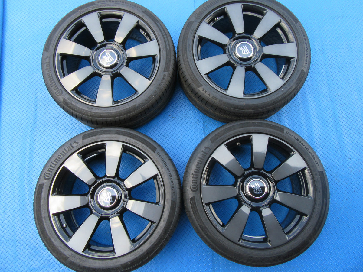 22" Rolls Royce Cullinan rims wheels tires set #1975