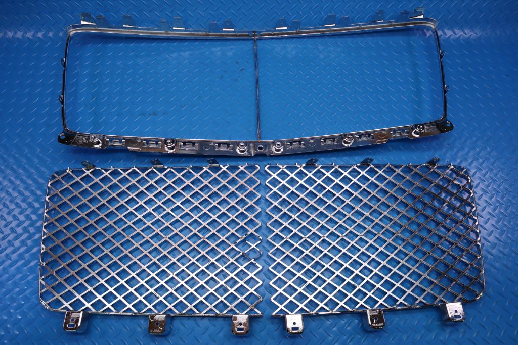 Bentley Bentayga front chrome grille inserts + trim #12437