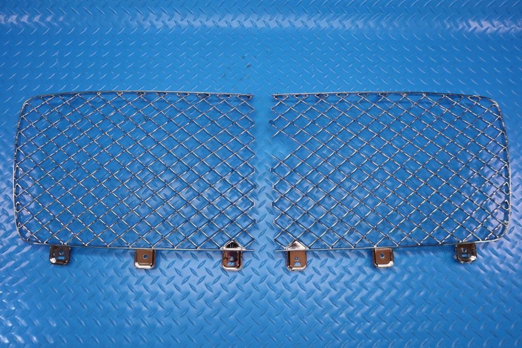 Bentley Bentayga front chrome left & right grille inserts #12472