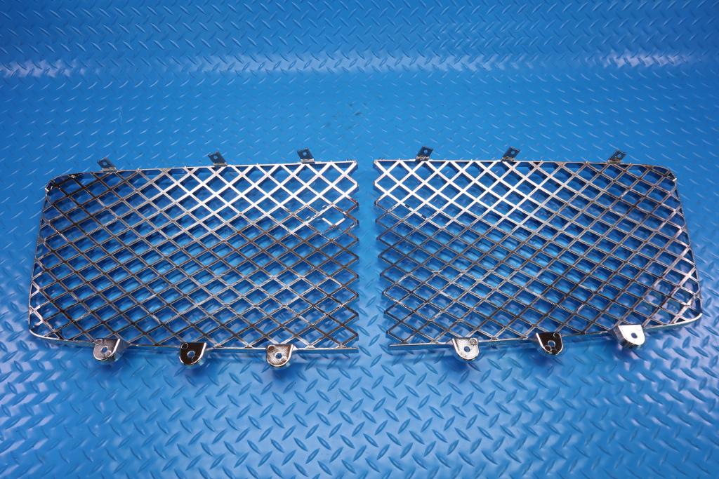 Bentley Gt Gtc front chrome radiator grille inserts + trim #12444