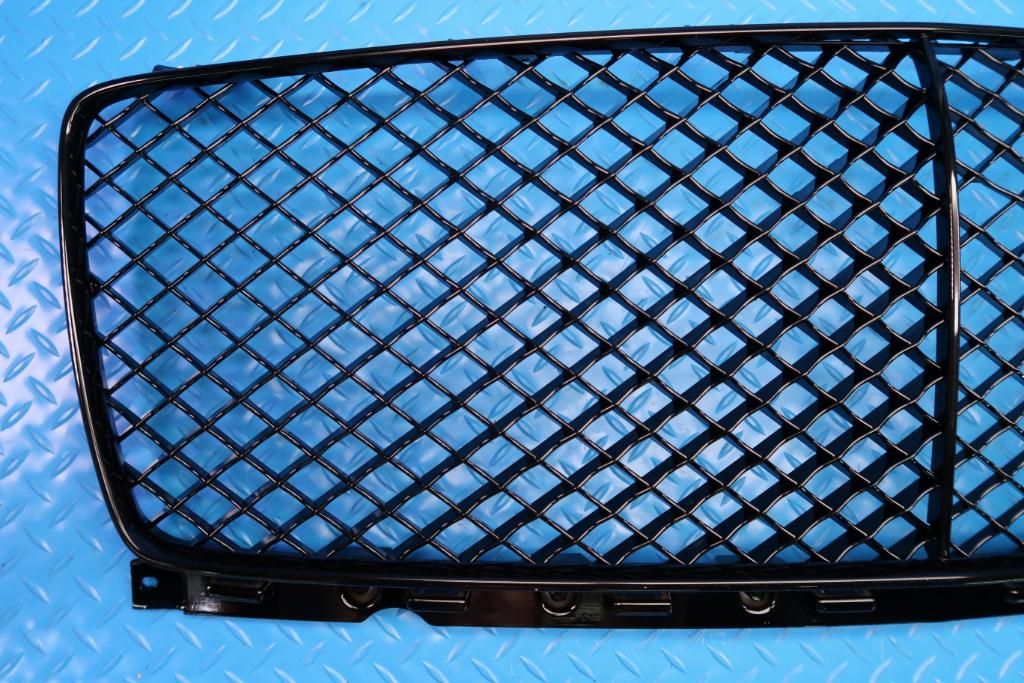 Bentley Gt Gtc front black radiator grille inserts + trim #12449