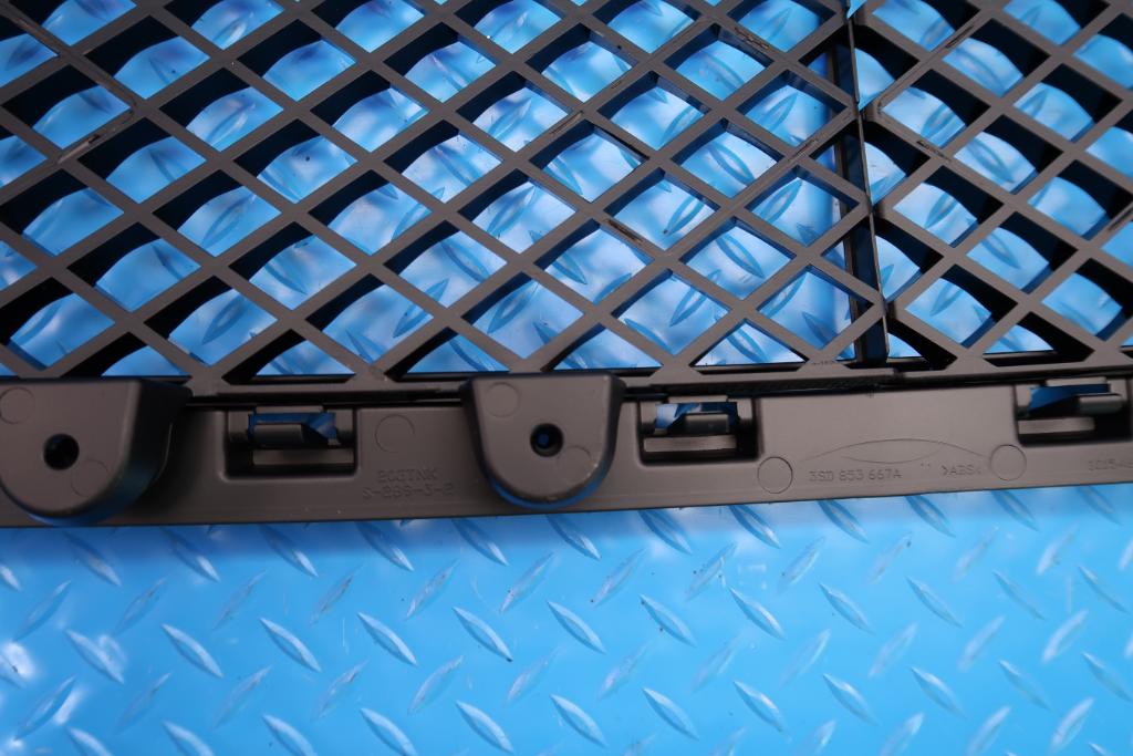 Bentley Gt Gtc front black radiator grille inserts + trim #12449