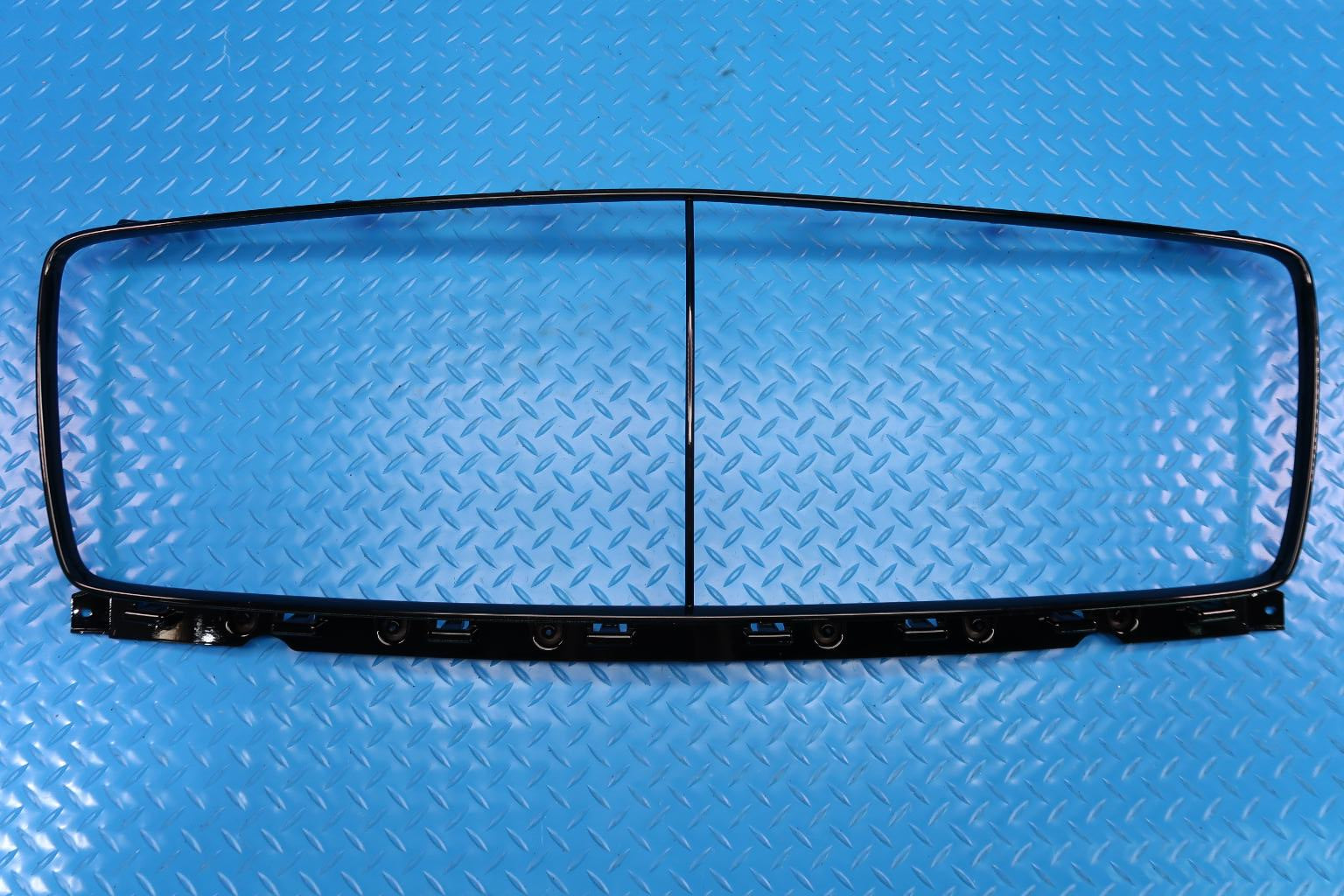 Bentley Gt Gtc front black radiator grille inserts + trim #12449