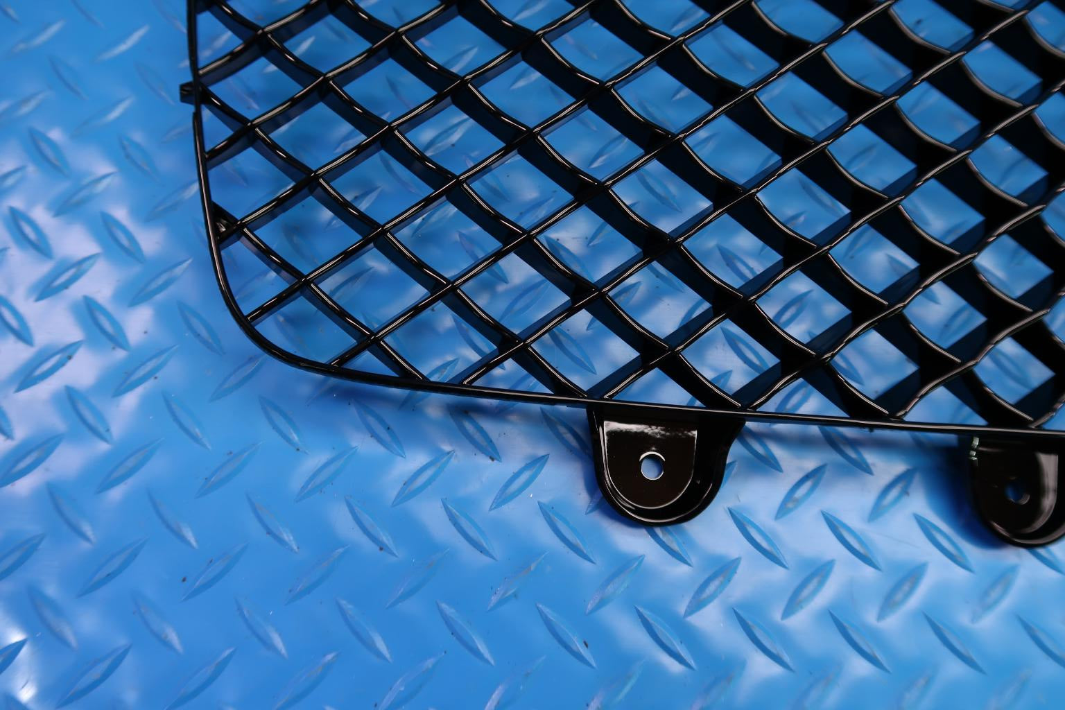 Bentley Gt Gtc front black radiator grille inserts left & right #12451