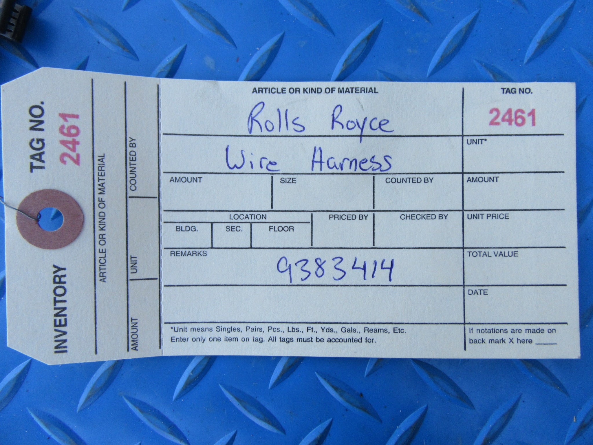 Rolls Royce Wraith Dawn front pdc parking sensor wire harness #2461