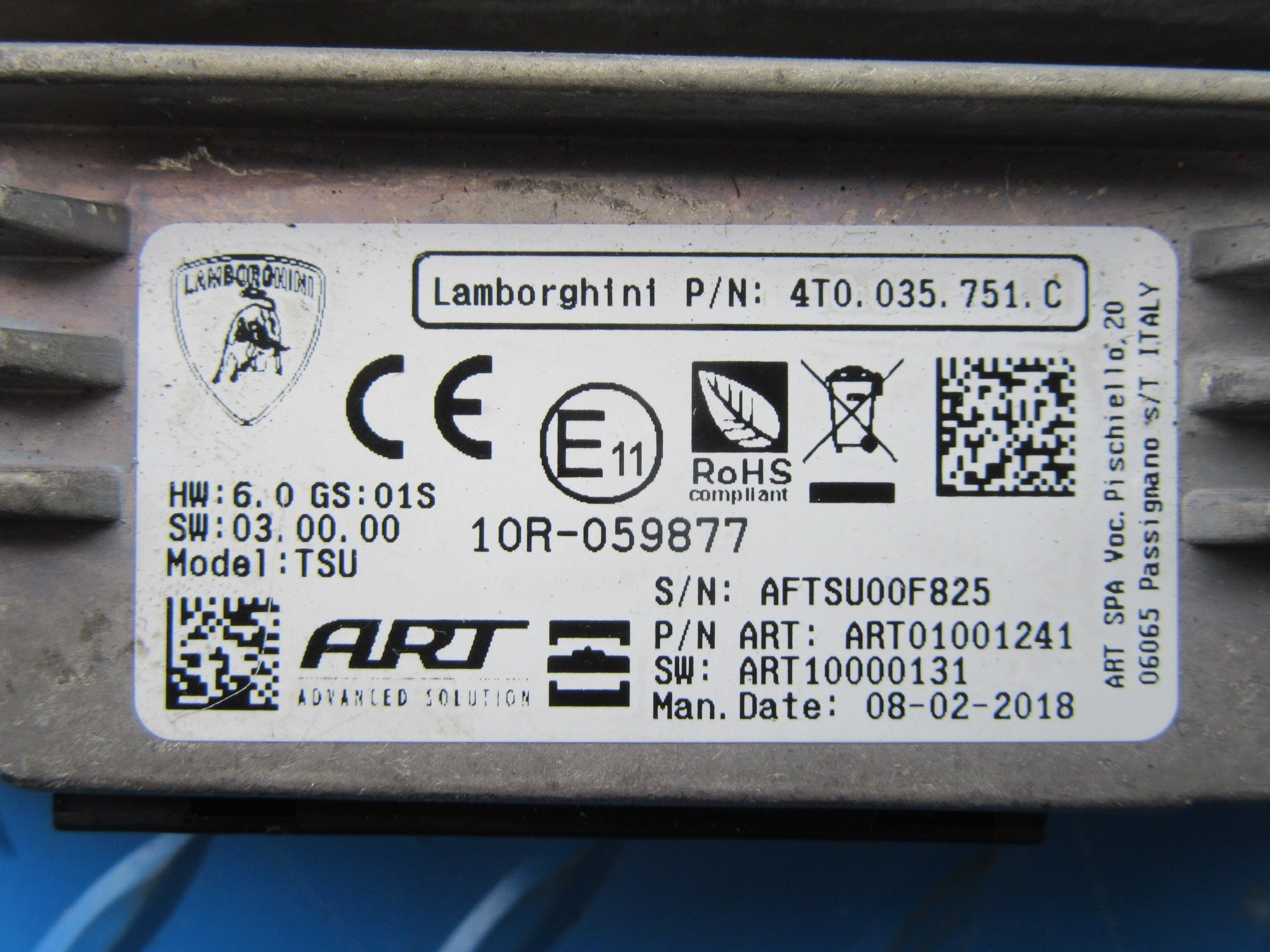 Lamborghini Aventador Huracan TSU control module #2447 – Alpine Performance