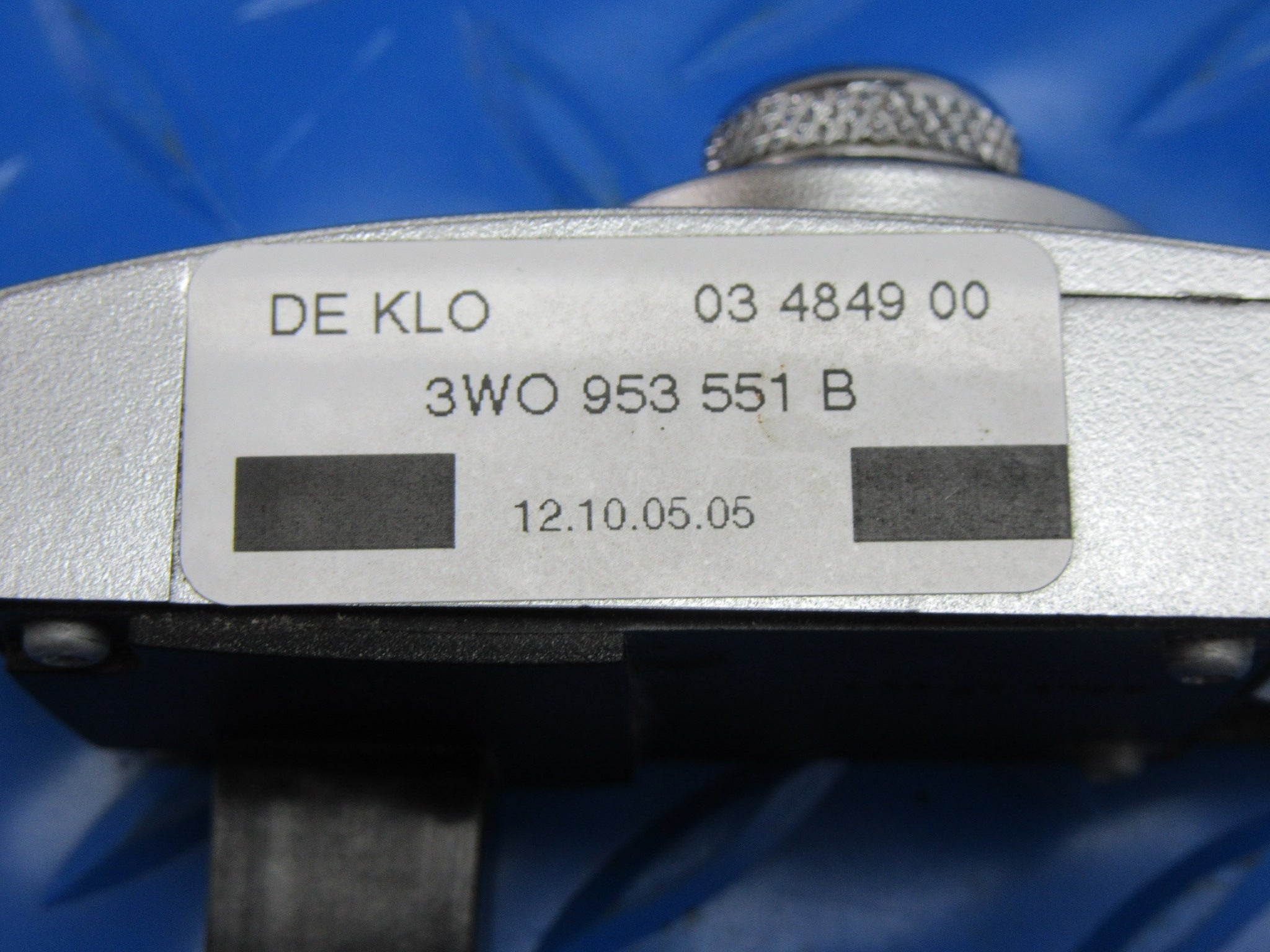 Bentley Continental Flying Spur GT GTC steering column adjust tilt switch #2430