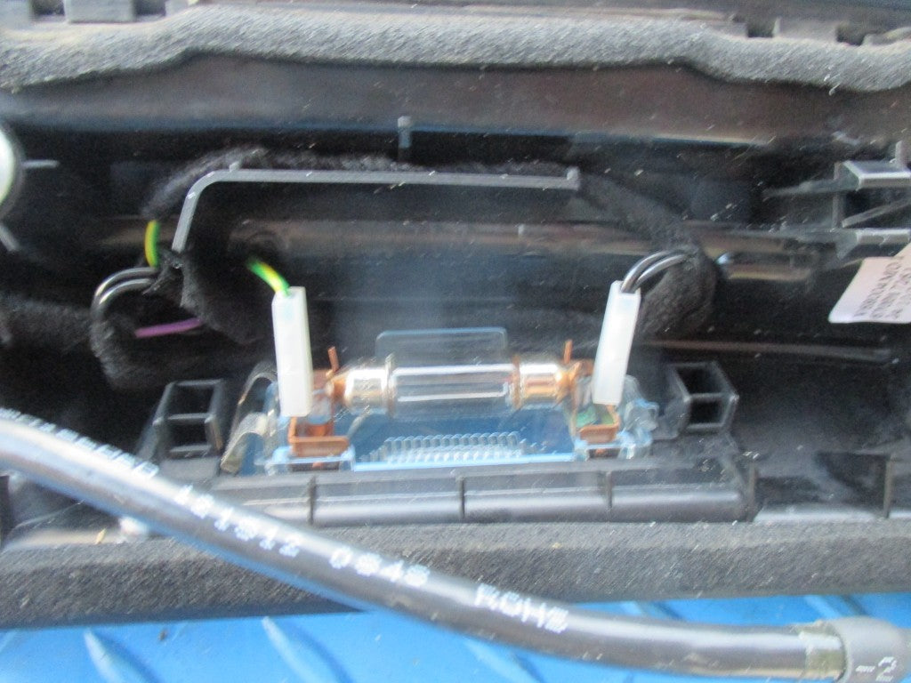 Maserati Ghibli trunk back up reverse license lights panel #5315