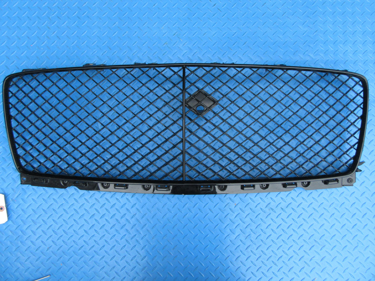 Bentley Continental GT GTC front radiator grille black NO CAMERA #2474