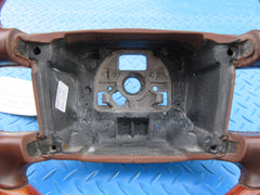 Bentley Continental Flying Spur GT GTC brown wood steering wheel #2378