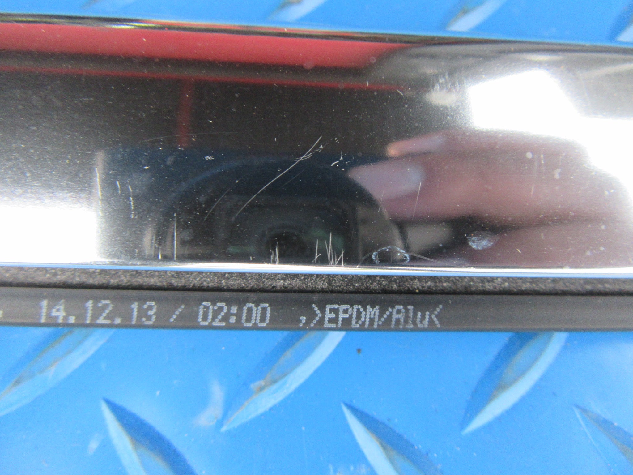 Rolls Royce Ghost Rr4 left front door chrome trim molding channel cover #2977
