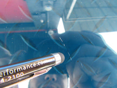 Maserati Quattroporte left rear door window glass #2351
