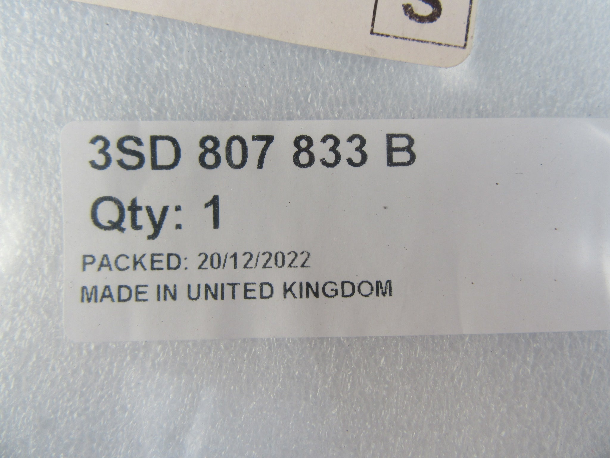 Bentley Continental GT GTC left inner headlight chrome ring trim NEW OEM #2344