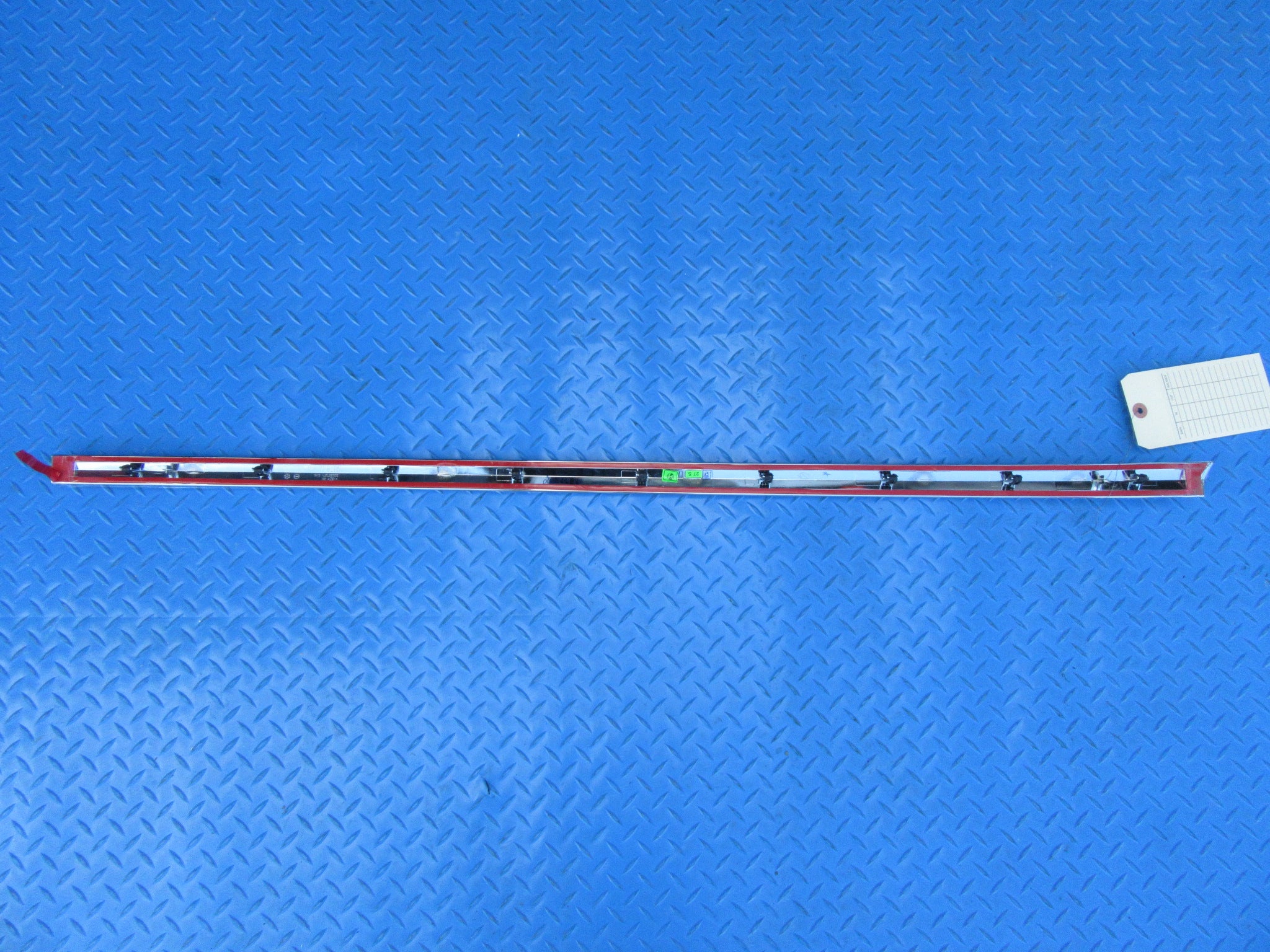 Bentley Continental Flying Spur right front door lower chrome trim NEW #2321