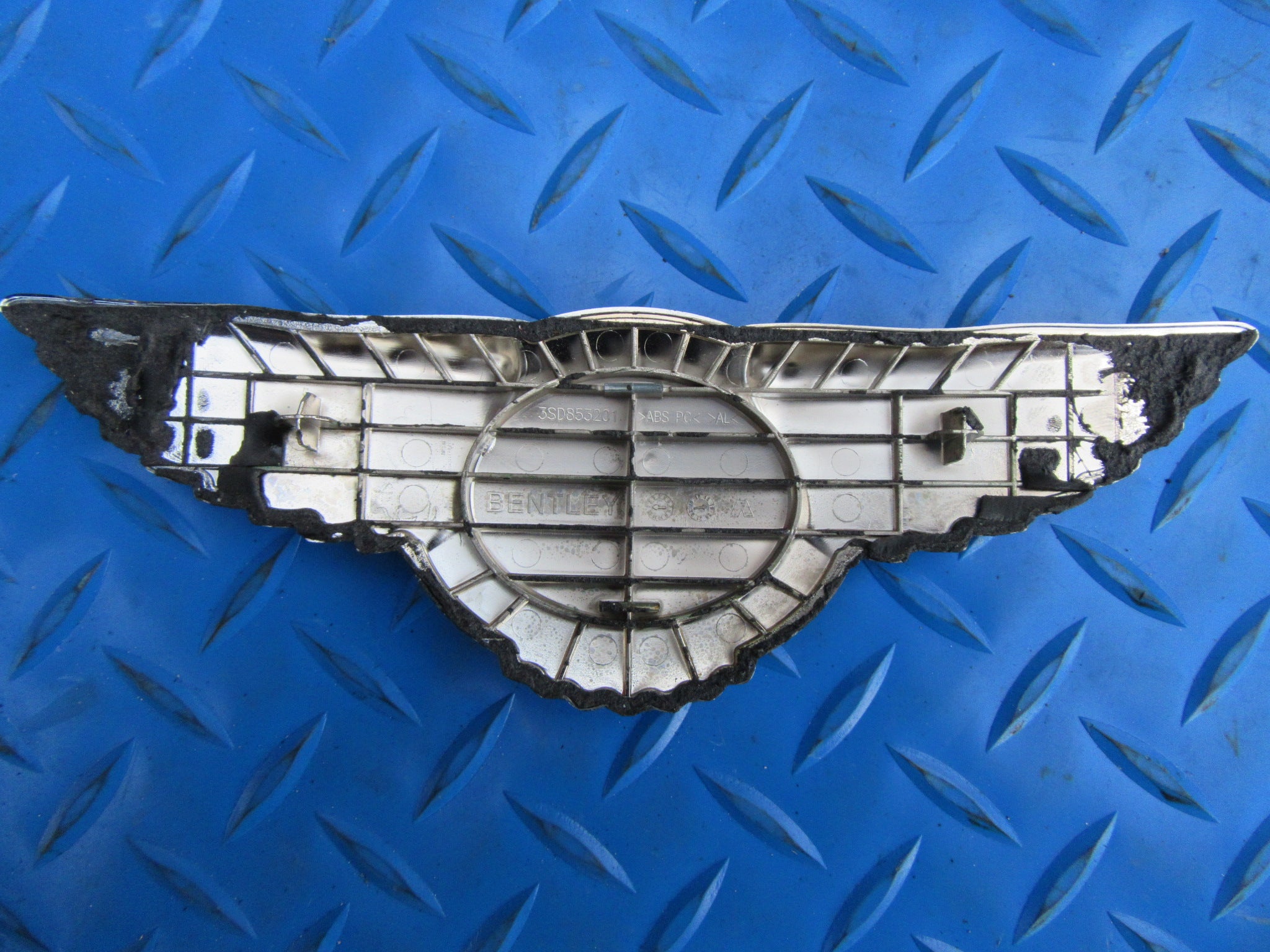 Bentley Continental GT GTC front hood 100th Anniversary B emblem  #2311