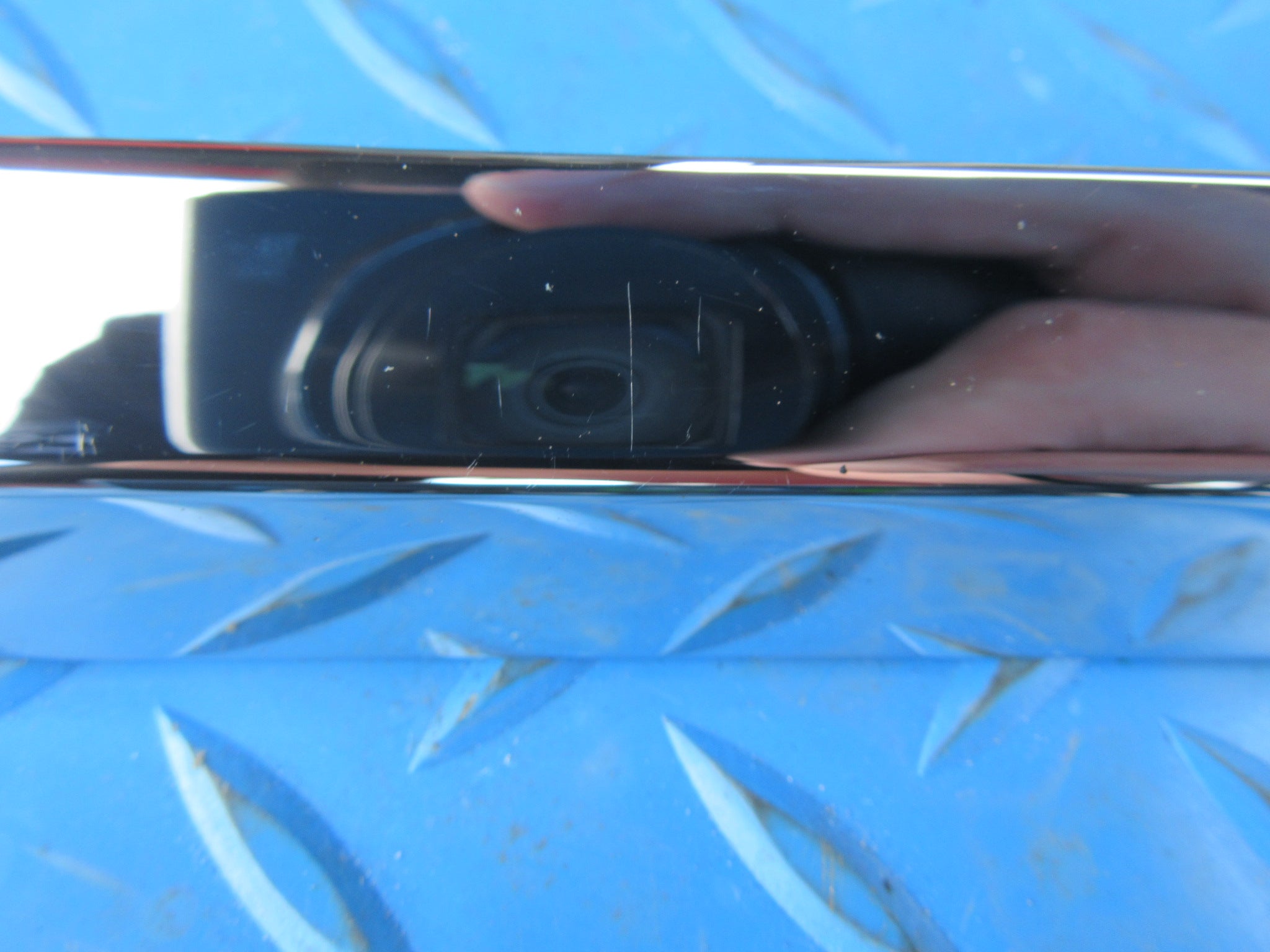 Bentley Continental Flying Spur right fender chrome trim #2306