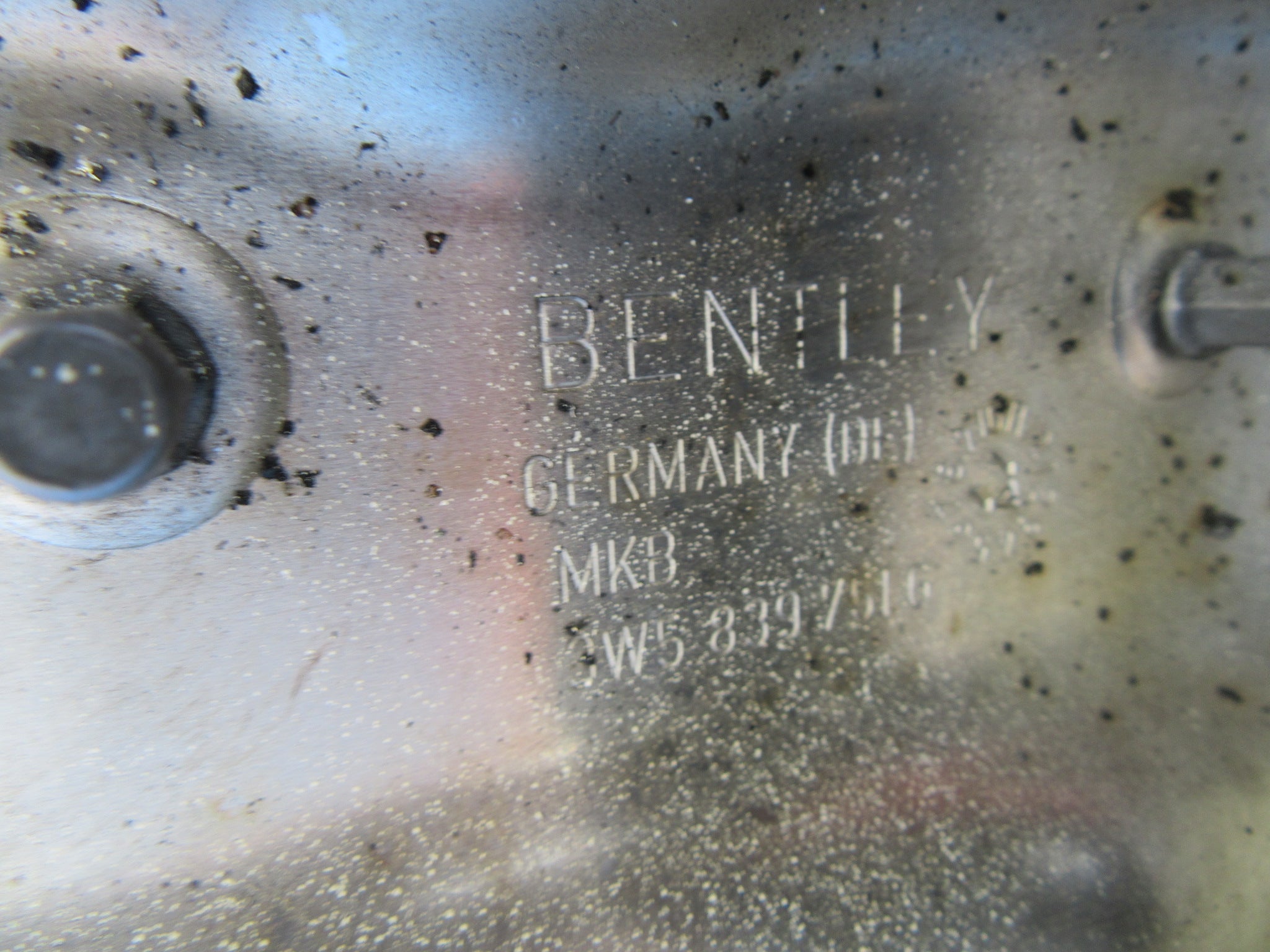 Bentley Continental Flying Spur left rear window regulator #2333