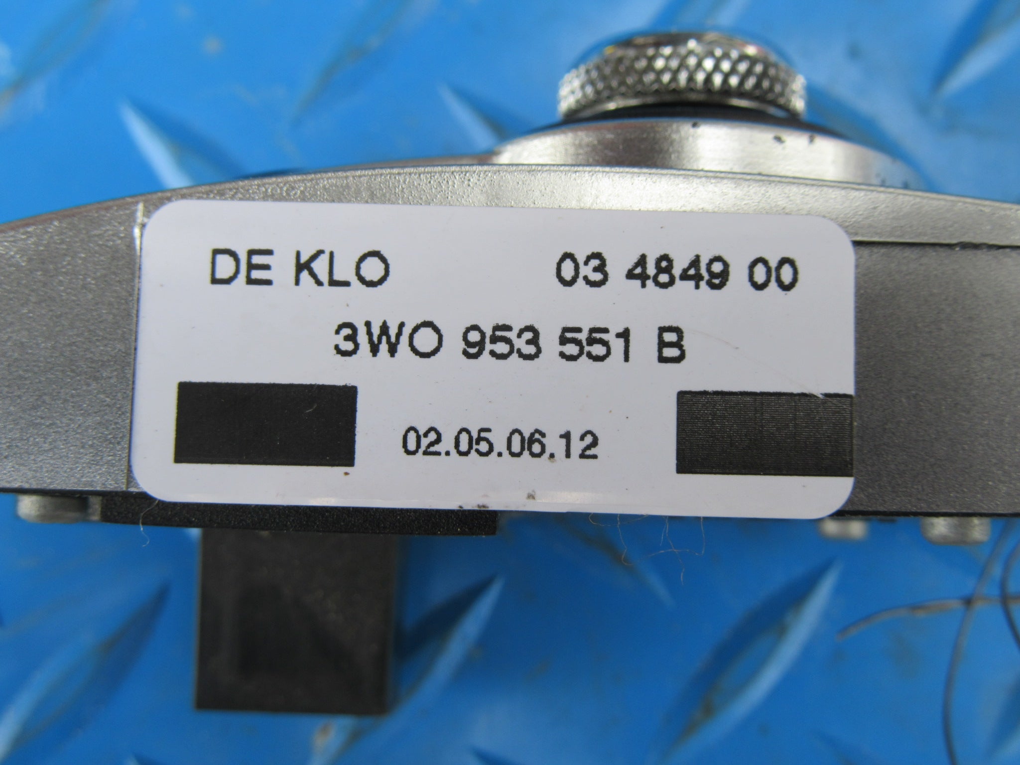 Bentley Continental GT GTC steering column tilt switch #2301