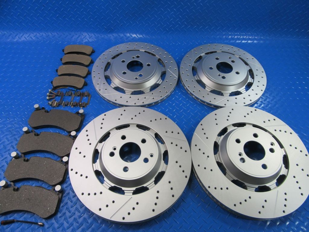 Mercedes S63 S65 Amg front rear brake pads & rotors TopEuro #73011 Wholesale