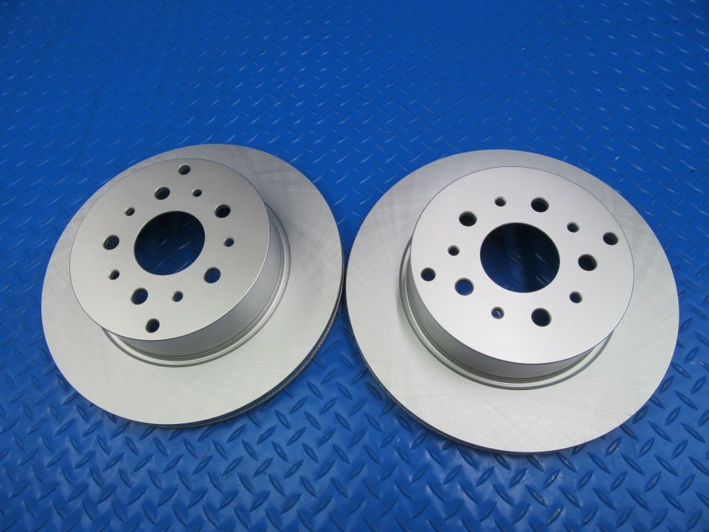 Maserati Quattroporte rear brake rotors smooth 2pc TopEuro #8545