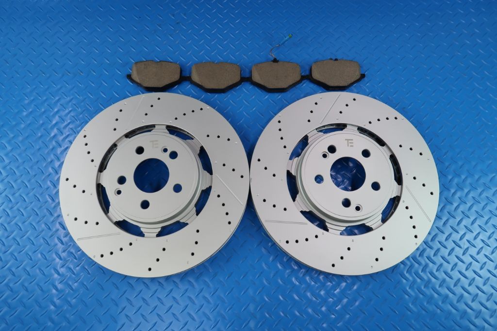 Mercedes Gle63 Gls63 Amg rear brake pads & rotors TopEuro #11973