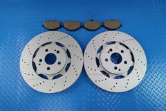 Mercedes Gle63 Gls63 Amg rear brake pads & rotors TopEuro #11973