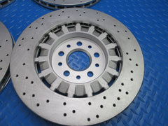 Maserati Ghibli Quattroporte front rear brake pads rotors + filers #8506 14-16