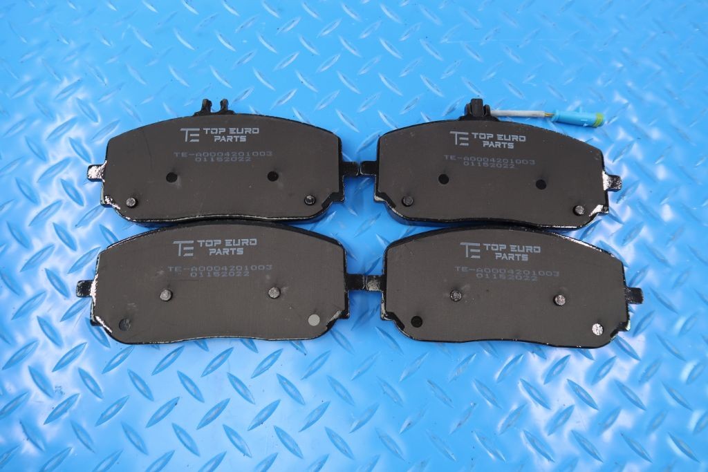 Mercedes G wagon G550 G500 front & rear brake pads TopEuro #12001