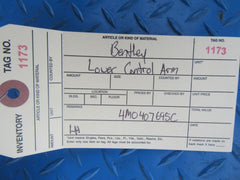Bentley Bentayga left lower control arm curved #1173 NEW OEM