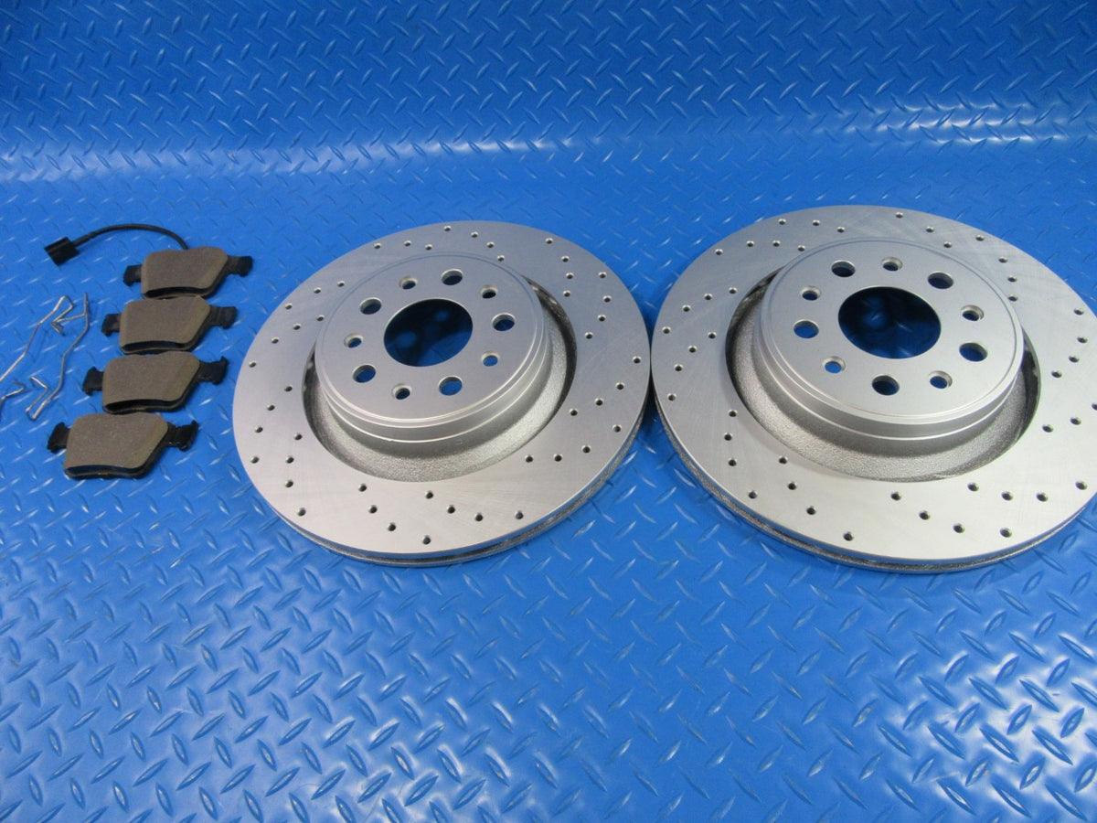 Maserati Levante S rear brake pads rotors set TopEuro #6905