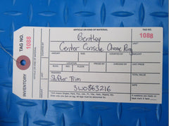 Bentley Continental FS GT GTC center console shifter chrome trim ring #1088
