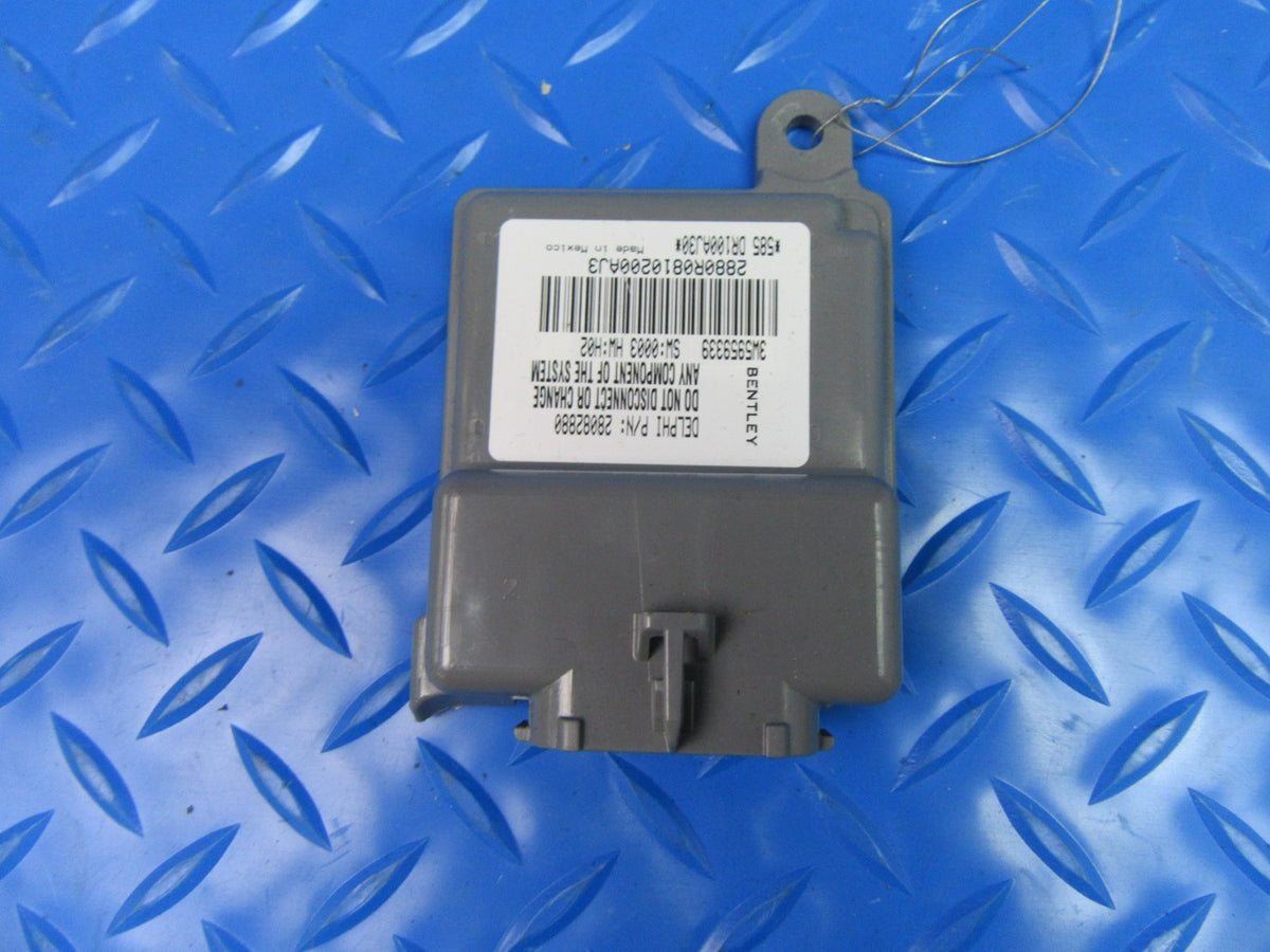 Bentley Continental Flying Spur front seat relay module #0597