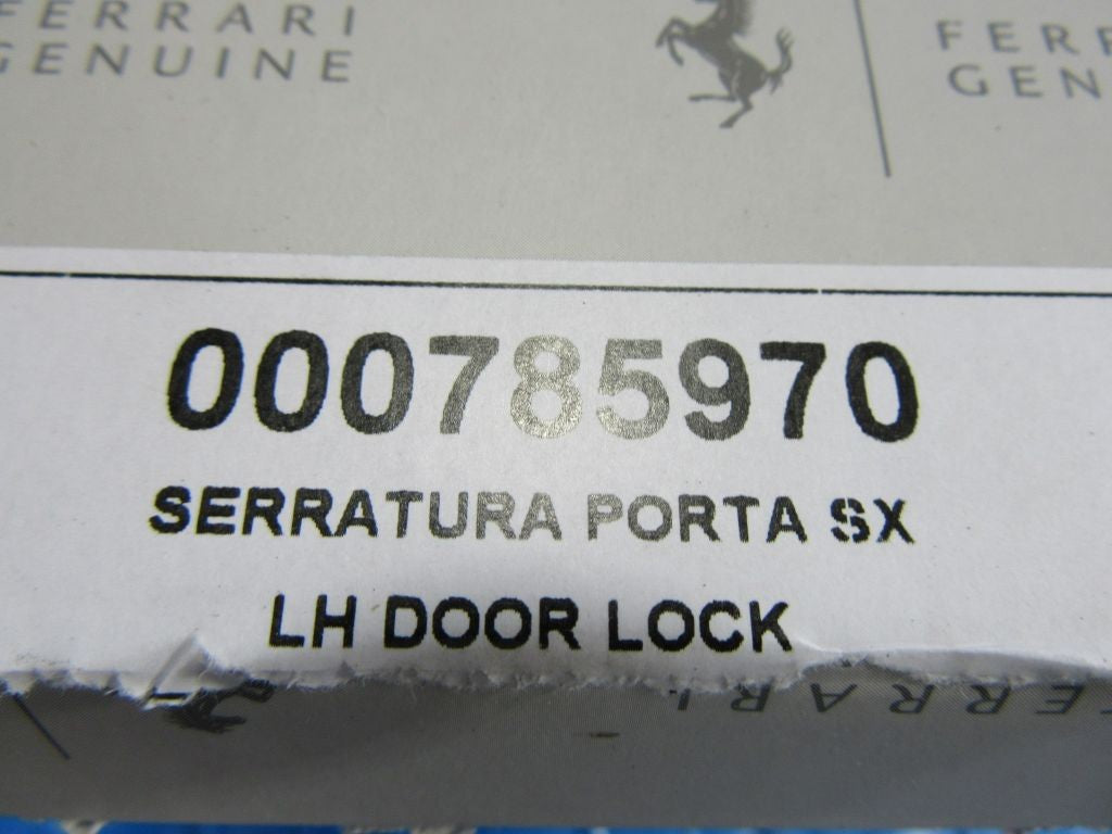 Ferrari 458 Speciale 812 Superfast California T left door lock latch #4968