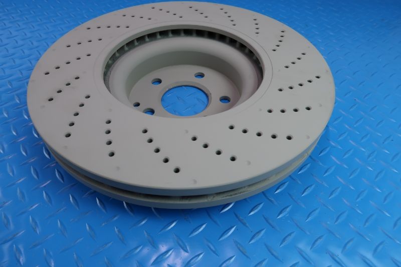 Mercedes C63 Amg front brake disc rotors 2pcs TopEuro #12125