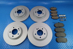 Mercedes G wagon G550 G500 front rear brake pads & rotors TopEuro #12113