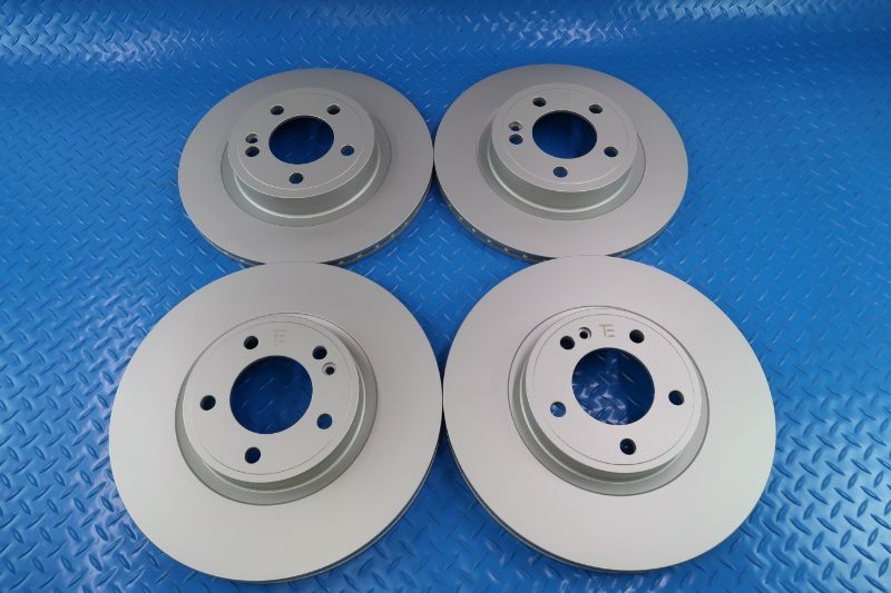 Mercedes G wagon G550 G500 front & rear brake disc rotors TopEuro #12114