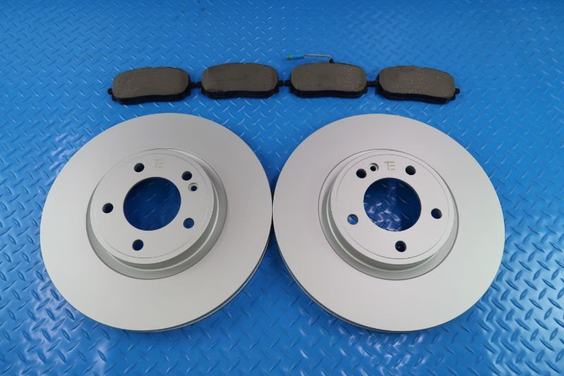 Mercedes G wagon G550 G500 front brake pads & rotors TopEuro #12115