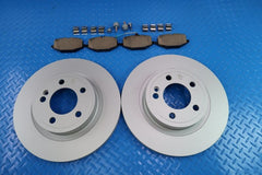 Mercedes G wagon G550 G500 rear brake pads & rotors TopEuro #12118