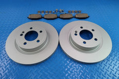 Mercedes G wagon G550 G500 rear brake pads & rotors TopEuro #12118