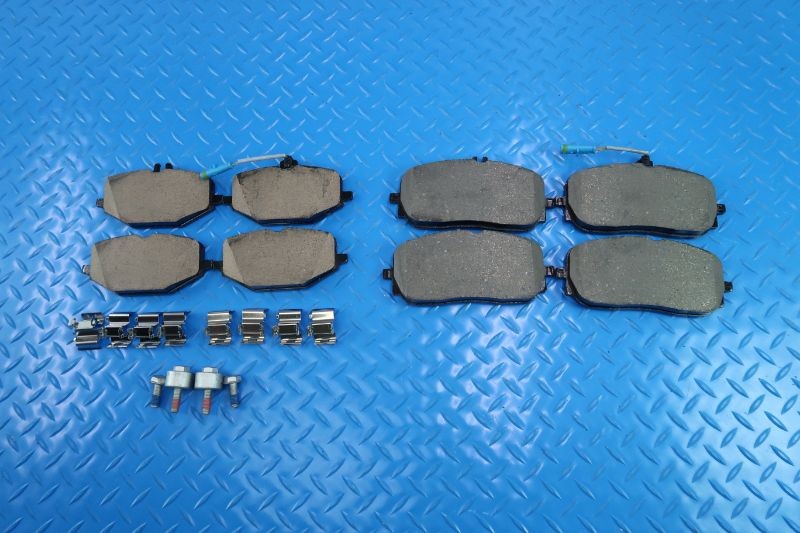 Mercedes G wagon G550 G500 front & rear brake pads Low Dust TopEuro #12121
