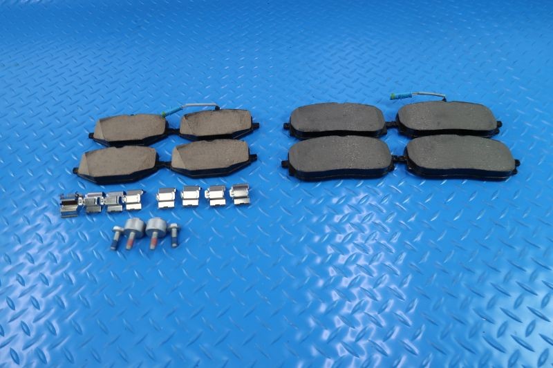 Mercedes G wagon G550 G500 front rear brake pads & rotors TopEuro #12113